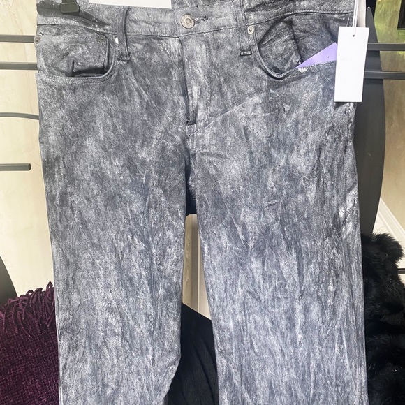 NWT Helmet Lang Paint Wash Jean Legging - Picture 2 of 4